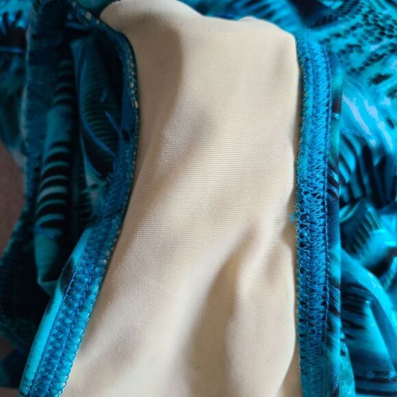 miraclesuit one piece bathing suit slimming swimsuit blue womens size 8 - Picture 3 of 6